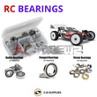 J-M SUPPLIES RC Parts Store - RCScrewZ Rubber Shielded Bearing Kit ofn081r for Ofna/Hobao Hyper VS Nitro 1/8 Buggy (#14381) | SET