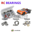 J-M SUPPLIES RC Parts Store - RCScrewZ Rubber Shielded Bearing Kit ofn084r for Ofna/Hobao Hyper 8SCe 1/8th RC Car | SET