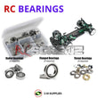 J-M SUPPLIES RC Parts Store - RCScrewZ Rubber Shielded Bearing Kit ofn087r for Ofna/Hobao Hyper H4e 4wd 1/10th RC Car | SET
