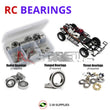 Representative image of an RCScrewZ rubber-sealed bearing kit for RC4WD Trail Finder 2 1/10 Electric 4WD Trail Truck; exact bearing sizes and quantities vary by RC model.