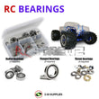 Representative image of an RCScrewZ rubber-sealed bearing kit for Redcat Rampage MT 1/5 Gas 4WD Monster Truck; exact bearing sizes and quantities vary by RC model.