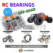 J-M SUPPLIES RC Parts Store - RCScrewZ Rubber Shielded Bearing Kit rcr043r for Redcat Racing Rampage MT V3 / Rampage MT Pro 1/5 Gas 4WD Monster Truck (RER06334, RAMPAGE-MT-V3-OF) | SET