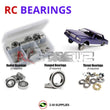 J-M SUPPLIES - RCScrewZ Rubber Shielded Bearing Kit rer075r for RedCat 1979 Monte Carlo Lowrider 1/10 | RCX - 