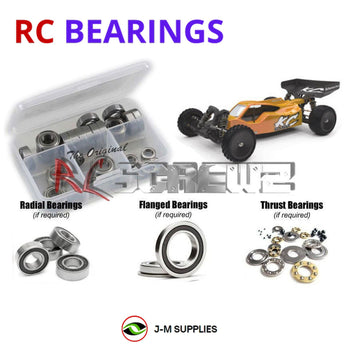 J-M SUPPLIES RC Parts Store - RCScrewZ Rubber Shielded Bearing Kit sch028r for Schumacher Cougar KC #K170 RC Car | RCX