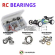 J-M SUPPLIES - RCScrewZ Rubber Shielded Bearing Kit sch038r for Schumacher Cougar LD2 1/10 Buggy (#K190/K191) | RCX - 