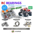 J-M SUPPLIES RC Parts Store - RCScrewZ Rubber Shielded Bearing Kit tam017r for Tamiya Juggernaut 2 1/10 Electric 4WD Monster Truck (#58256) | PRO