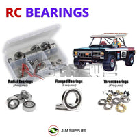 Representative image of an RCScrewZ rubber-sealed bearing kit for Tamiya Blazing Blazer 4x4 1/10 Electric 4WD Truck (58029); exact bearing sizes and quantities vary by RC model.