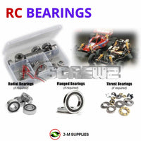 Representative image of an RCScrewZ rubber-sealed bearing kit for Tamiya Astute 1/10 Electric 2WD Buggy (58080); exact bearing sizes and quantities vary by RC model.
