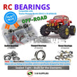 J-M SUPPLIES RC Parts Store - RCScrewZ Rubber Shielded Bearing Kit tam180r for Tamiya Monster Beetle 2015 1/10 Electric 2WD Off-Road Monster Truck (#58618) | UPG