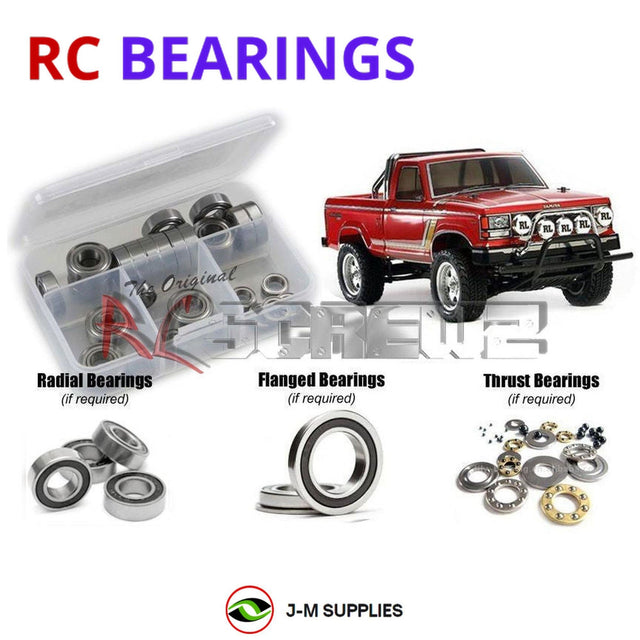 RCScrewZ Rubber Shielded Bearing Kit tam226r for Tamiya Landfreeder CC-01 1/10 Electric 4WD Off-Road Truck (#58579) | SET