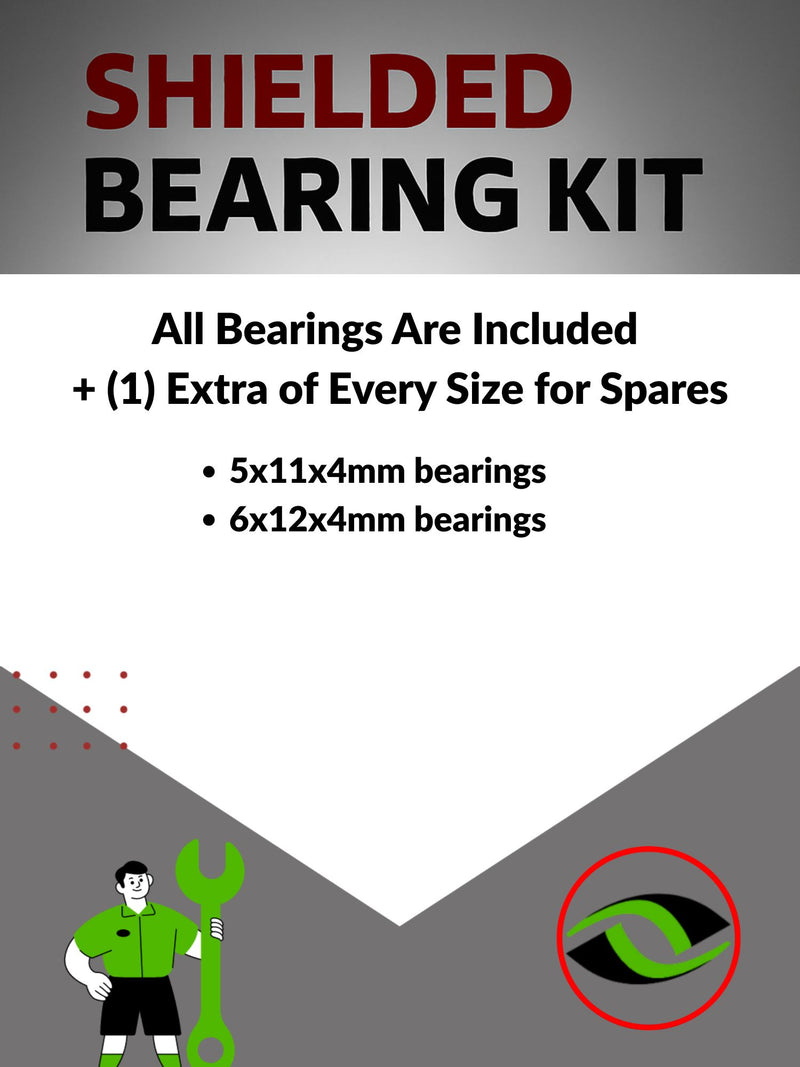 Upgrade Your RC Car with Rubber Shielded Bearings for Tamiya King Hauler | tam268r - High Performance Upgrade | Durable & Reliable - by J-M SUPPLIES