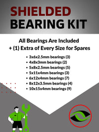 Upgrade Your RC Car with Rubber Shielded Bearings for Tamiya TG10-Mk.2 FZ | tam289r - High Performance Upgrade | Durable & Reliable - by J-M SUPPLIES