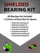 Upgrade Your RC Car with Rubber Shielded Bearings for Tamiya TG10-Mk.2 FZ | tam289r - High Performance Upgrade | Durable & Reliable - by J-M SUPPLIES
