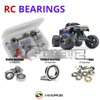 J-M SUPPLIES RC Parts Store - RCScrewZ Rubber Shielded Bearing Kit tra024r for Traxxas Stampede VXL 1/10 Electric 2WD/4WD Monster Truck (3607, 6708) | UPG