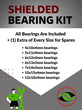 Upgrade Your RC Car with Rubber Shielded Bearings for Traxxas TRX-6 G 63 6x6 6WD | tra090r - High Performance Upgrade | Durable & Reliable - by J-M SUPPLIES