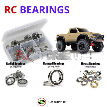 J-M SUPPLIES RC Parts Store - RCScrewZ Rubber Shielded Bearing Kit tra091r for Traxxas TRX-4 Sport 82024-4 RC Car | UPG