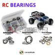 Representative image of an RCScrewZ rubber-sealed bearing kit for Traxxas Stampede 4X4 VXL 1/10 Electric MT (67086-4); exact bearing sizes and quantities vary by RC model.