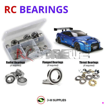 J-M SUPPLIES RC Parts Store - RCScrewZ Rubber Shielded Bearing Kit vat014r for Vaterra V100-C 4wd RC Car | RCX