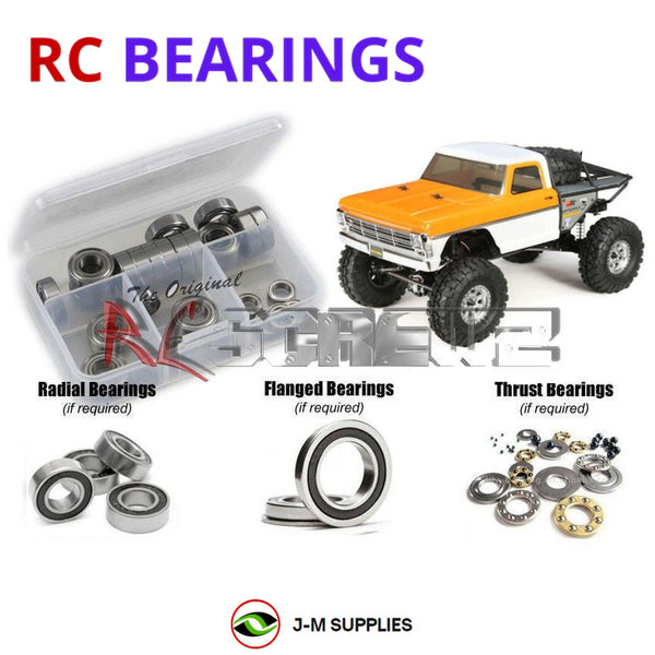 J-M SUPPLIES RC Parts Store - RCScrewZ Rubber Shielded Bearing Kit vat016r for Vaterra Ascender 1968 F-100 1/10 4WD VTR03093 | RCX