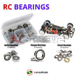 J-M SUPPLIES RC Parts Store - RCScrewZ Rubber Shielded Bearing Kit yok051r for Yokomo YR-4 / II Onroad 1/10th | RCX