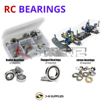 J-M SUPPLIES RC Parts Store - RCScrewZ Rubber Shielded Bearings cus017r for Custom Works Rocket 5 #0716 Dirt Oval Late Model | RCX