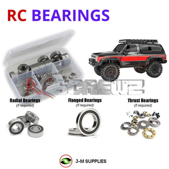 J-M SUPPLIES - RCScrewZ Rubber Shielded Bearings gma010r for GMade GS502F Buffalo TS #GM7006/07 RC Car | SET - 