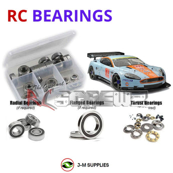 J-M SUPPLIES - RCScrewZ Rubber Shielded Bearings kyo114r for Kyosho Inferno GT2 1/8 Nitro 4WD Touring (31830) | SET - 