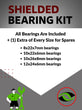 Upgrade Your RC Car with Rubber Shielded Bearings For Redcat Racing - RCScrewZ | RC Car - High Performance Upgrade | Durable & Reliable - by J-M SUPPLIES