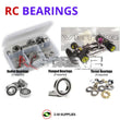 J-M SUPPLIES - RCScrewZ Rubber Shielded Bearings ser008r for Serpent Veteq 1/8th Nitro #901000 RC Car | RCX - ser008r