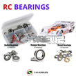 Representative image of an RCScrewZ rubber-sealed bearing kit for Serpent Viper 988 1/8 Nitro (#903017); exact bearing sizes and quantities vary by RC model.