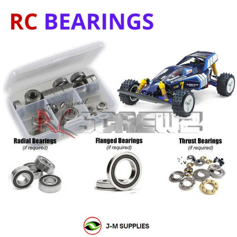 J-M SUPPLIES - RCScrewZ Rubber Shielded Bearings tam224r for Tamiya Terra Scorcher 2020 1/10 47442 | PRO - 