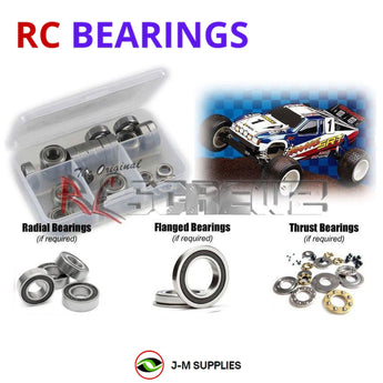 J-M SUPPLIES RC Parts Store - RCScrewZ Rubber Shielded Bearings tra027r for Traxxas SRT 1/10 Electric 2WD Stadium Truck (#2503) | SET