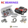 J-M SUPPLIES RC Parts Store - RCScrewZ Rubber Shielded Bearings tra033r for Traxxas Slash 2WD 1/10 Electric Short Course Truck (#58024/#58034) | SET