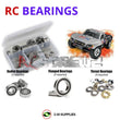 J-M SUPPLIES RC Parts Store - RCScrewZ Rubber Shielded Bearings tra038r for Traxxas 1/16 Slash VXL Electric 4WD Short Course Truck (#7005/#7008/#7009) | SET