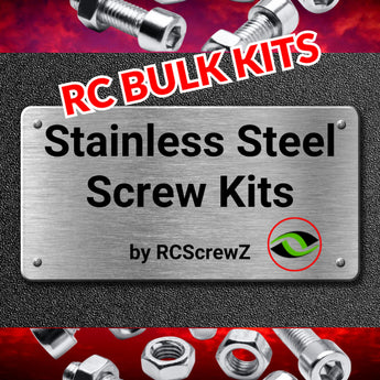 J-M SUPPLIES RC Parts Store - RCScrewZ Socket Cap (Tall Head) Custom Bulk Hardware Pack for the Tamiya Super Clod Buster (#58321)
