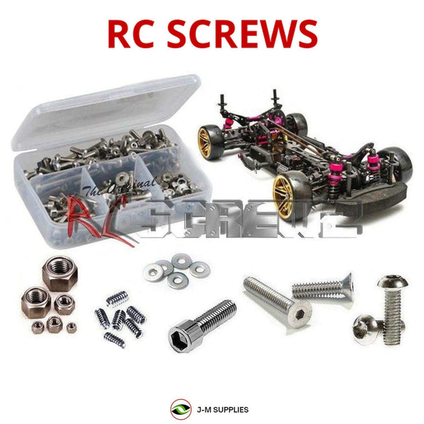 J-M SUPPLIES - RCScrewZ Stainless Screw Kit 3rac009 for 3 Racing Sakura D4 1/10 (AWD Drift) RC Car | RCX - 