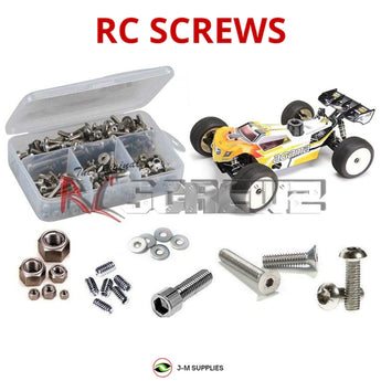 J-M SUPPLIES - RCScrewZ Stainless Screw Kit aga002 for Agama Racing A8T/Evo 1/8 Nitro Truggy RC Car | SET - 