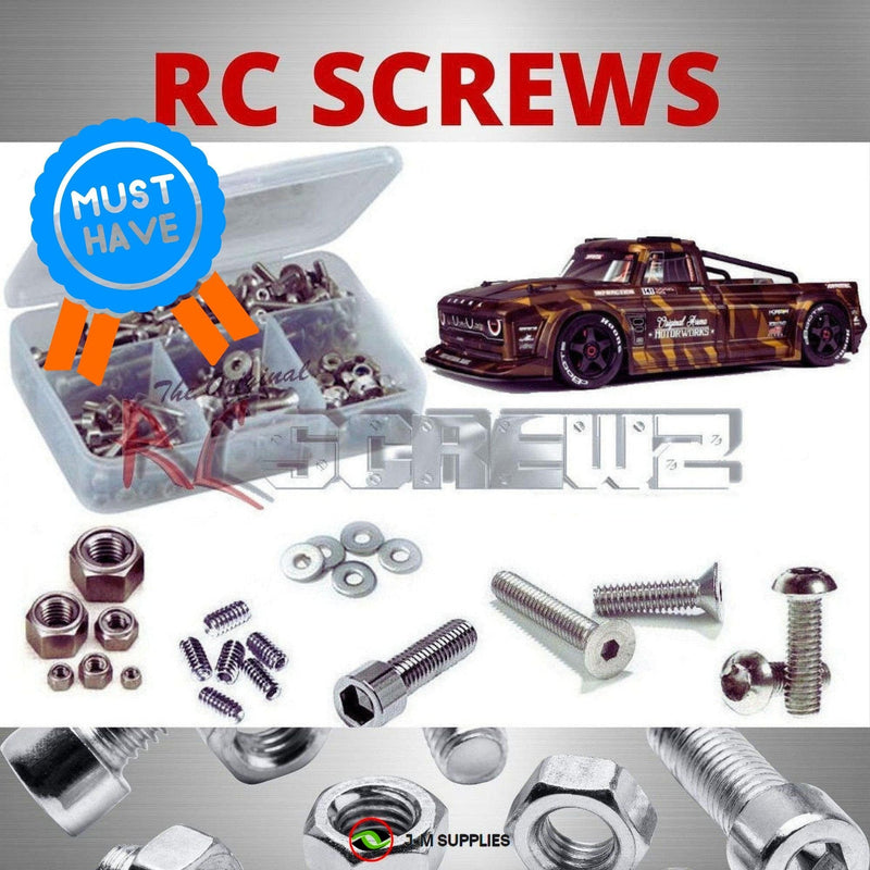 J-M SUPPLIES - RCScrewZ Stainless Screw Kit ara020 for Arrma Infraction 6S BLX 1/7 Street Basher (ARA109001) | PRO - 