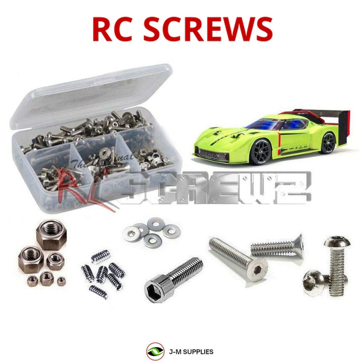 J-M SUPPLIES - RCScrewZ Stainless Screw Kit ara043 for Arrma Vendetta 3s BLX 1/8 Bash Racer (ARA4319V3T1/T2) | PRO - ara043