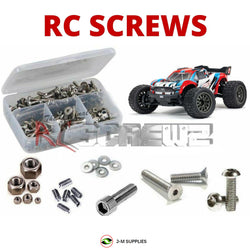J-M SUPPLIES - RCScrewZ Stainless Screw Kit ara047 for Arrma Vorteks 3s BLX 4x4 1/10 #ARA4305V3 RC Car Complete Set - ara047