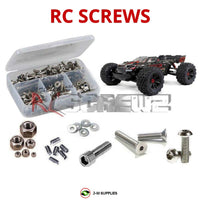 J-M SUPPLIES - RCScrewZ Stainless Screw Kit ara057 for Arrma 1/5 KRATON 4X4 8S BLX EXB Monster (ARA5808V2) | PRO - 