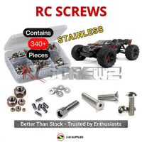 J-M SUPPLIES RC Parts Store - RCScrewZ Stainless Screw Kit ara057 for Arrma 1/5 KRATON 4X4 8S BLX EXB Monster (ARA5808V2) | PRO