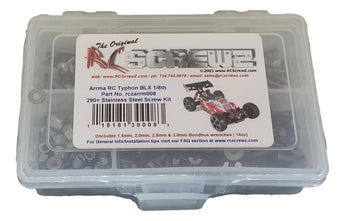 J-M SUPPLIES RC Parts Store - RCScrewZ Stainless Screw Kit arrm008 for Arrma RC Typhon 6s BLX 1/8 (#ARA106028 / #ARA106046) | UPG