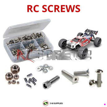 RCScrewZ Stainless Screw Kit arrm009 for Arrma RC Talion 6S BLX 1/8th (AR106030) RTR Truggy | RCX