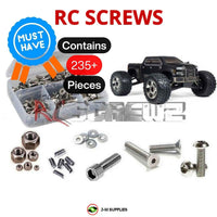 J-M SUPPLIES RC Parts Store - RCScrewZ Stainless Screw Kit arrm013 for Arrma RC Nero Big Rock 6s 1/8 ARA106017 RC Car | PRO