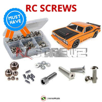 J-M SUPPLIES - RCScrewZ Stainless Screw Kit asc107 for Associated DR10 Drag Race #ASC70025/28 RC Car | PRO - 