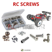 J-M SUPPLIES - RCScrewZ Stainless Screw Kit asc118 for Associated RC8B4 Team 1/8th Nitro (#80945) | SET - 