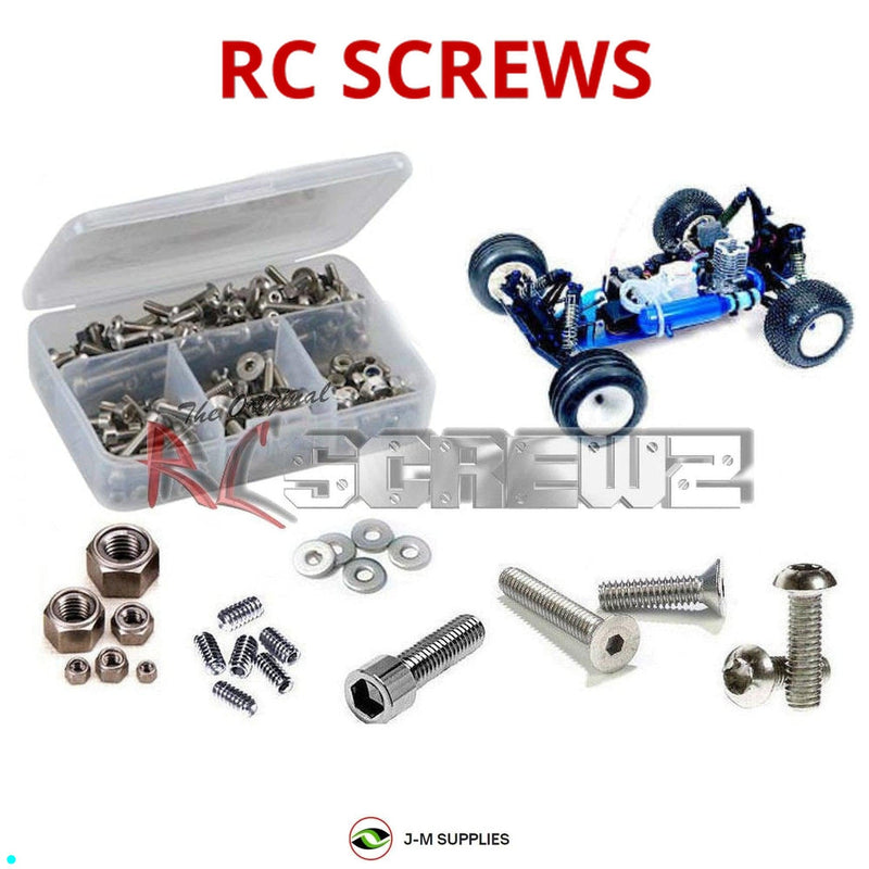 J-M SUPPLIES - RCScrewZ Stainless Screw Kit ass003 for Associated RC10GT/RTR (Multiple Models - See Details) | PRO - 