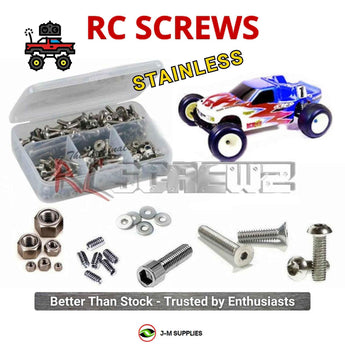 J-M SUPPLIES RC Parts Store - RCScrewZ Stainless Screw Kit ass004 for Team Associated T3 1/10 Stadium Truck RTR/Factory | PRO