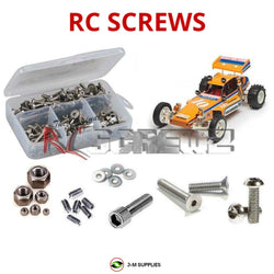 J-M SUPPLIES - RCScrewZ Stainless Screw Kit ass055 for Team Associated RC10 Classic 2013 1/10 Buggy (#6001) | PRO - ass055